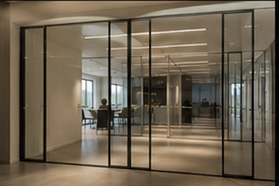 Glazen corridor